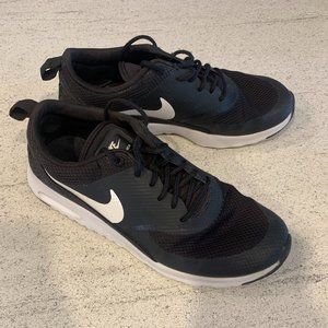 Black and White Nike Sneakers